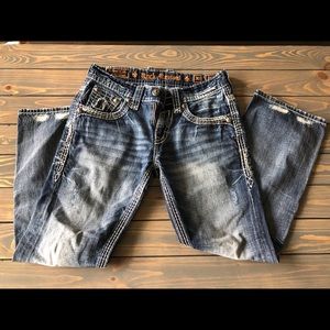 Men’s Rock Revival Forrest Boot cut jean